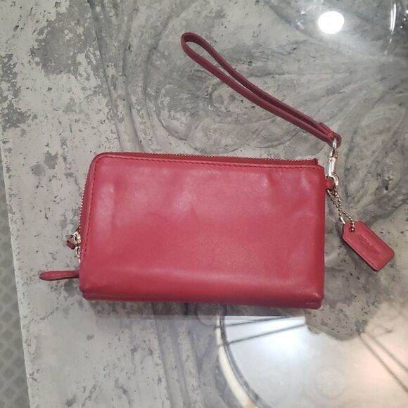 Coach DOUBLE ZIPP WRISTLET - Picture 2 of 7